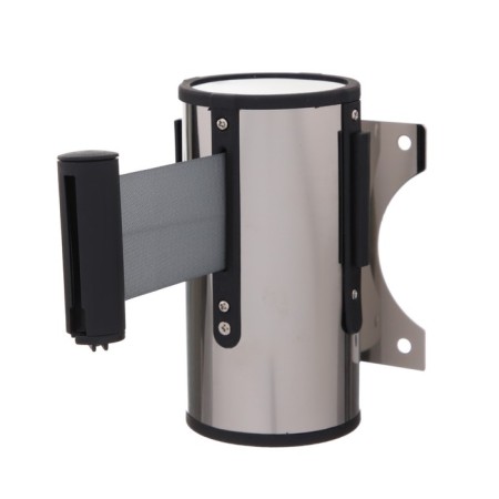 Wall block with exhaust tape-470 cm gray, height-13.5cm, width 11cm