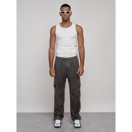 Sports pants, size 52, gray color