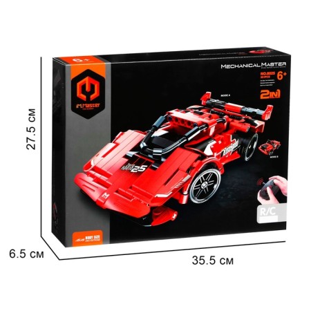 The designer radio -controlled "Red Machine", 2 assembly options, 351 parts-4