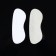 Five -holders for shoes, adhesive, artificial suede, silicone, 10 × 4 cm, pair, color gray color