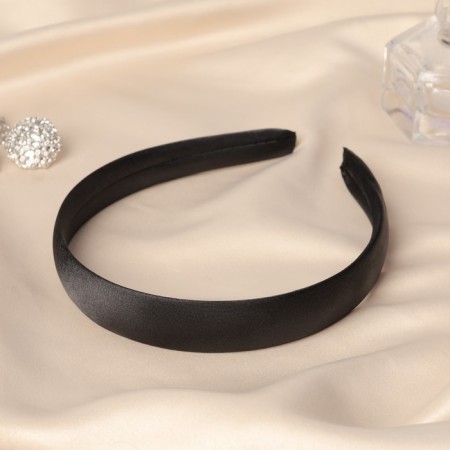 Hair cap "Atlas" classic, 2 cm, black