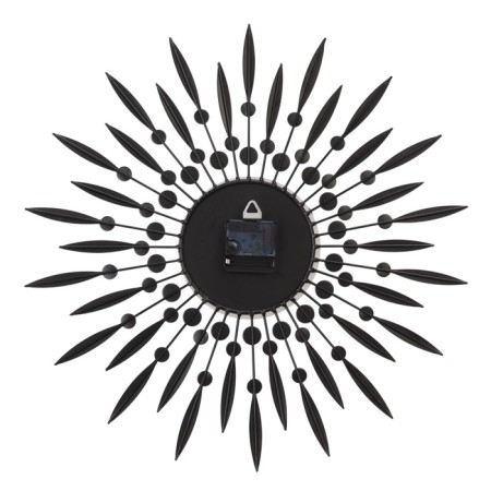 Wall clock, series: openwork, "rays-pim", smooth move, d-50 cm, dial 14.5 cm-5