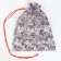 Gift bag "Snowmen with Christmas trees", p. 45 × 35 cm, organza