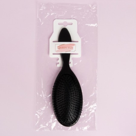 Massage comb, 6.5 × 22 cm, black color-2