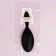 Massage comb, 6.5 × 22 cm, black color