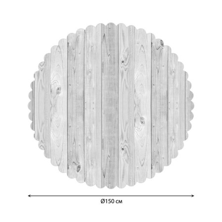 The tablecloth “Simple texture”, round, Saten, d = 150 cm-1