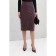 Female skirt, size 56, red color