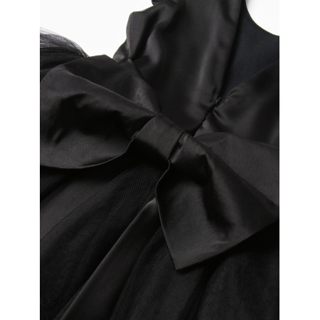 Платье нарядное детское MINAKU: PartyDress, цвет чёрный, рост 104 см-1