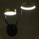 Bra 2292/2 LED 30W 3000-6000K black and gold 34x33x20.5 cm