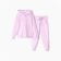 A set for a girl (sweatshirt, trousers) comb, lilac color, height 98 cm