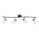 Stitch Arte Lamp Falena A3117PL-4BK, E14, 4x40 W, 9x73x20 cm, black