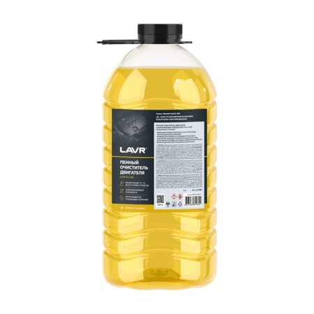 Foamy cleaner of the LAVR engine, concentrate 1: 3-1: 5, 4 liters-1