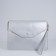 Bag-clate on the magnet, strap on the wrist, silver color