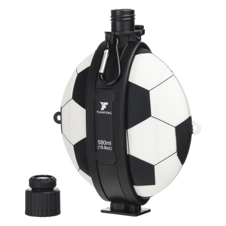 Water bottle, 580 ml, "soccer ball", 20.9 x 16 cm-2