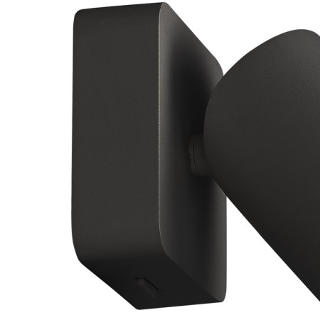 Wall lamp Mantra Sal, GU10, 1x10W, 128x80x80 mm, matte black color-3