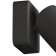 Wall lamp Mantra Sal, GU10, 1x10W, 128x80x80 mm, matte black color