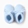 Baby booties, blue color, age 6-9 months