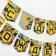 Garland on the tape "Happy Birthday", length 215 cm, transformers
