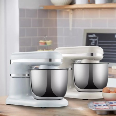 Mixer KitFort KT-3422-2, planetary, 1000 watts, 5 l, 6 speeds, beige-4