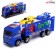 Inertial "Avtobos" truck, with 4 machines, blue color