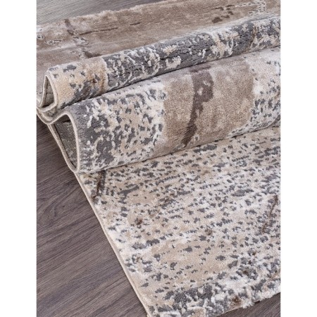 Rectangular carpet Karmen Hali Armina, size 160x230 cm, color Grey/Brown-1