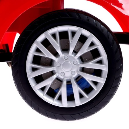 Range Rover Sport SVR electric car, red color-9