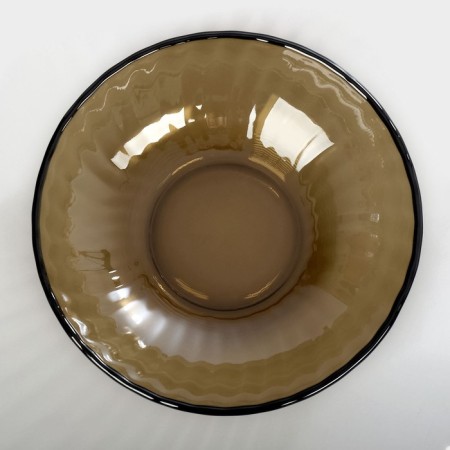 Elica table service, 19 items, brown color-3