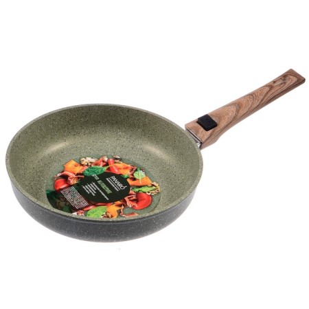 Deep frying pan Panairo Oliverstone, removable handle Soft-Touch, D = 24 cm-8