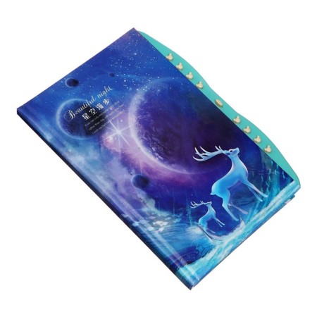 Notebook Gift Book on the castle, A6+, 48 sheets, Lunar Light line, mix-5