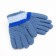 Children's gloves minku colored, col. Blue, 15 rr (15 cm)
