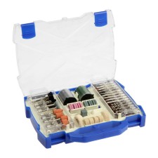 A set of mini-settings for the engraver of the tundra, circles, brushes, balls, wheels, pasta, 3.2 mm, 100 pcs.