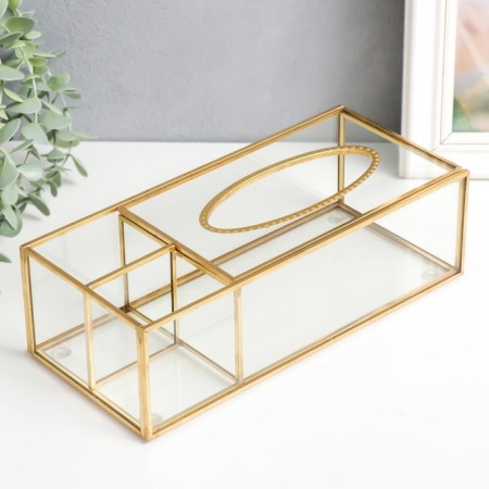 Casket Glass Safetnik and Starry "Transparent" 7.5x11.5x25.5 cm