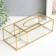 Casket Glass Safetnik and Starry "Transparent" 7.5x11.5x25.5 cm
