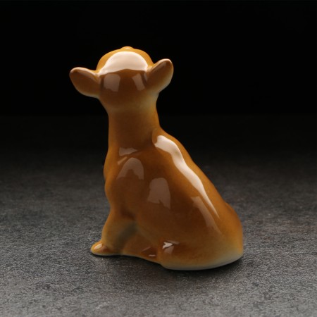 Porcelain figurine "Chihua-hua", 6x4x8 cm-2