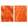 BUST BCT BG A5 64 l orange set, map of cards, lacs Soft-Touch, Eat Lak, BL 60g/m2, 1041753