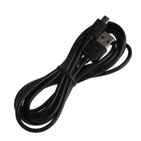 EXPLOYD EX-K-1389, microUSB-USB, 2.4 A, 2 m, silicone braid, black-2