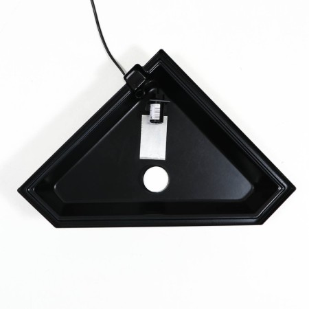 Aquarium "Delta" corner with a lid, 30 liters, 36.5 x 36.5 x 33/38.5 cm, white oak-2