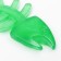 Chewing toy "plankton" Transparent, pp, 12.5 cm, green