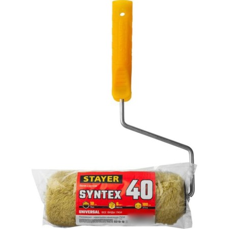 Roller Stayer Syntex 0319-18_z01, polyacryl, 180 mm, begel 6 mm, d = 40 mm, pile 18 mm-1