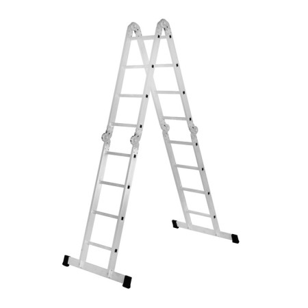 Tundra transformer staircase, aluminum, 4x4 steps