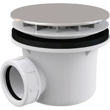 Siphon for the pan alcaplast a49cr, with a drain hole d = 90 mm, chrome