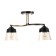 Rory chandelier 2he27 40W black 40x40x28 cm