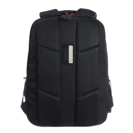 Youth backpack 42 x 31 x 22 cm, Grizzly, ergonomic back, laptop department, black-5