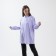 SL shirt, slanting bar, 46-48, lavender
