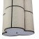 Suspended Indigo lamp, 13019/b/3p Black. 3x60W, E27, 400x400x520/2020 mm, beige color