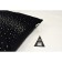 Pillowcase Sofi de Marko "Petunia", size 45x45 cm, black color