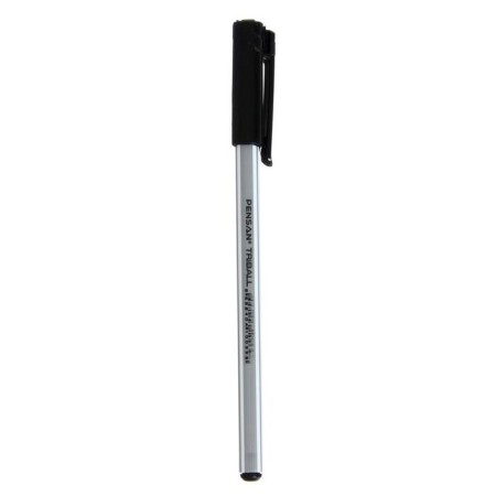 Ballpoint Pensan Pensan Triball, node-igla 1.0 mm, three-sided, black ink black-1