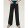 Pants for girls, height 116 cm, black color