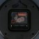 Wall clock, interior: loft, silent, d-32 cm, black