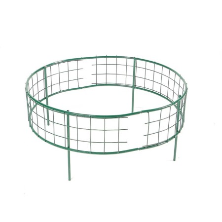 Galf flowerbed, 37 × 70 × 70 cm, green, "lattice"